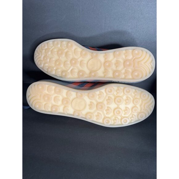 NEW Adidas Gazelle Indoor Sneaker Legend Ink Preloved Ruby White Men's US 12 - Picture 8 of 8